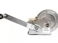 Лебедка ручная TOR ЛН-1200 (LHW) г/п 0,5 т длина троса 10 м