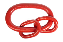 Звено овальное с дополнительными звеньями и плоским профилем TOR 21,2 t (г/п 21,2 т) в наличии Звено овальное с дополнительными звеньями и плоским профилем TOR 21,2 t (г/п 21,2 т)